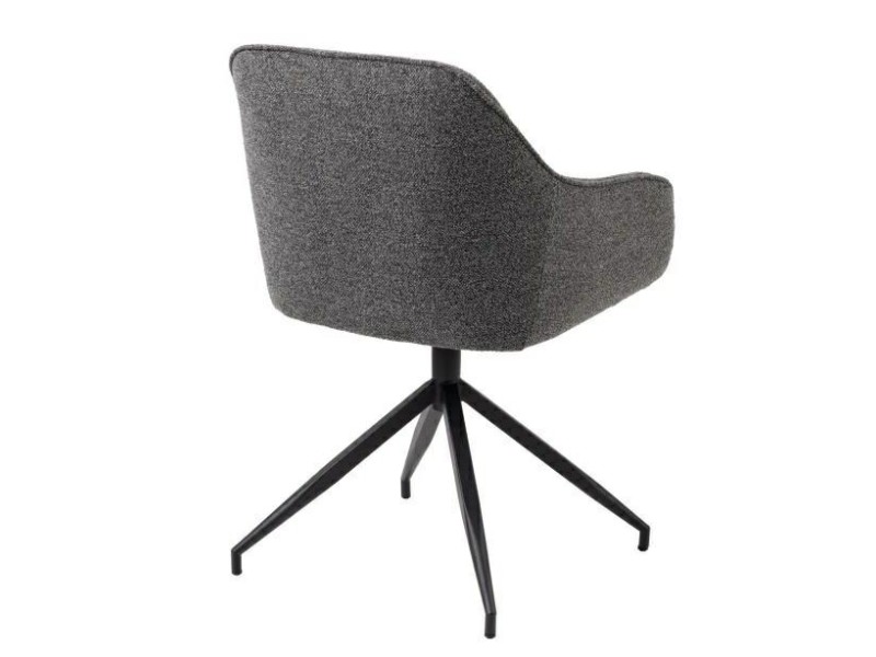 Krzesło Brooke obrotowe antracytowe Monza - ACTONA